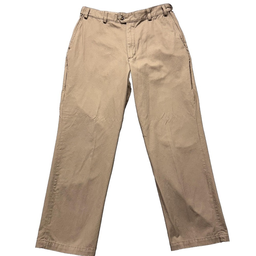 5.11 Tactical Series Pants Mens 34x32 Beige Cotton Khakis Hidden Zip Pockets